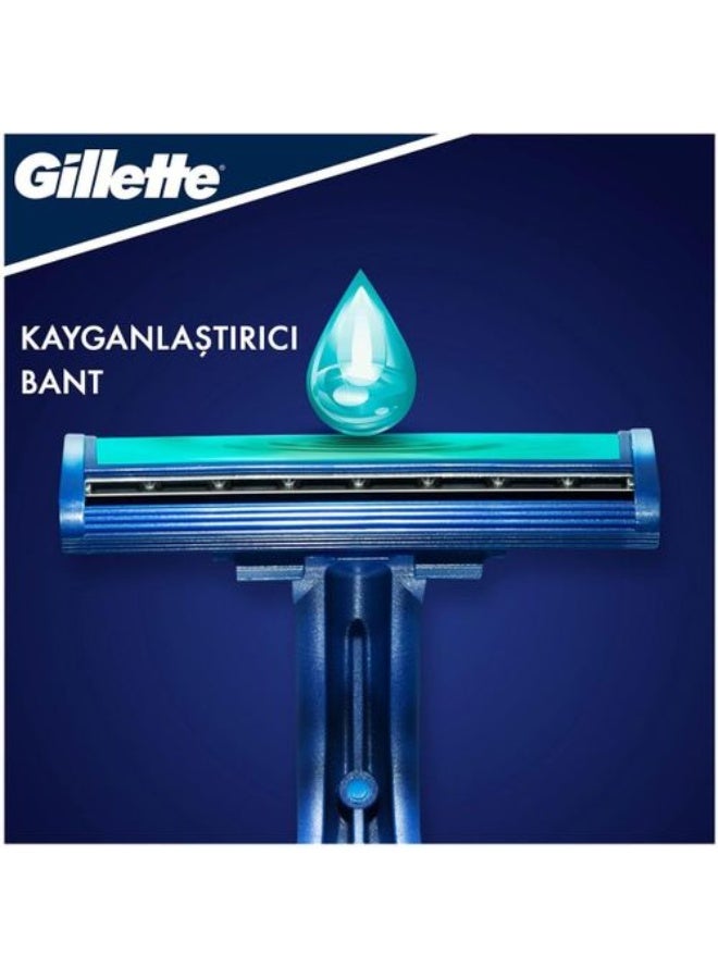 جيليت بلو تو بلس للبشرة الحساسة – ماكينة حلاقة رجالي – قطعة واحدة - Image 3